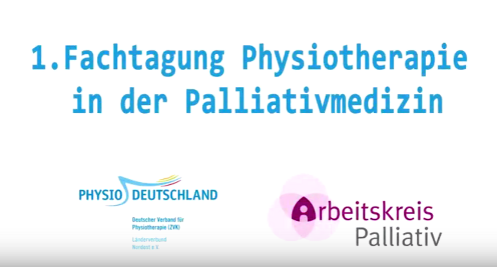 FAchtagung Palliativ 2016