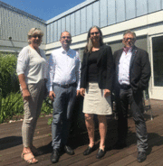 v.r.n.l.: Andrea Rädlein, Andreas Pfeiffer, Ute Repschläger, Karl-Heinz Kellermann (es fehlt: Jeanette Polster)