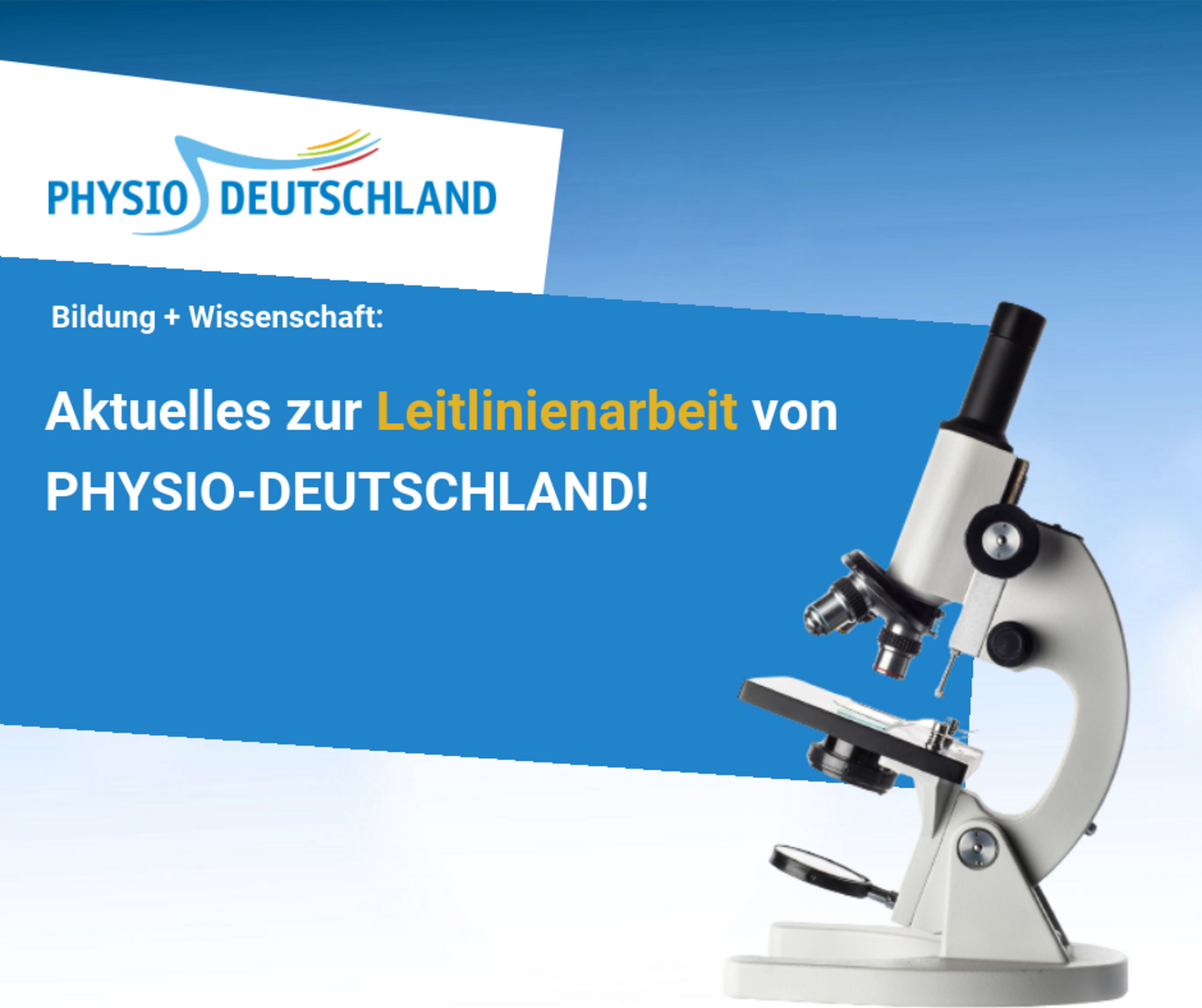 Kachel Aktuelles Leitlinienarbeit