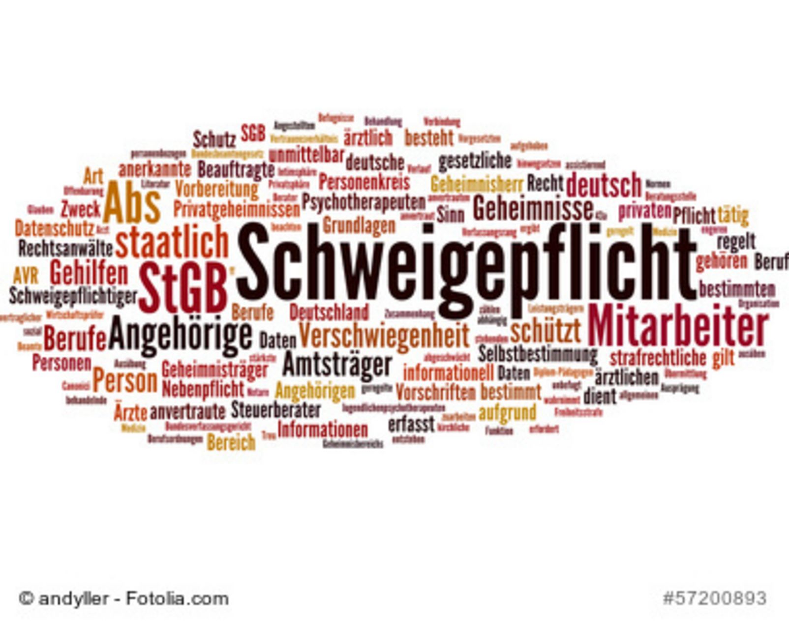 Fotolia 57200893 XS Schweigepflicht