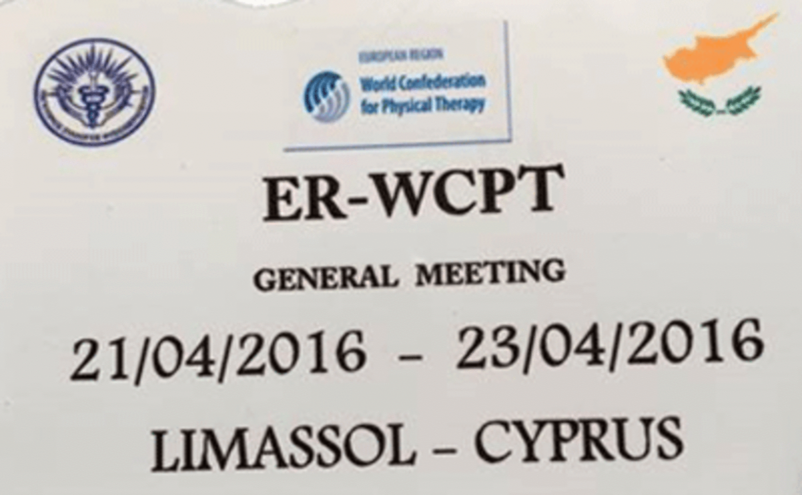 ER WCPT Meeting 2016 1
