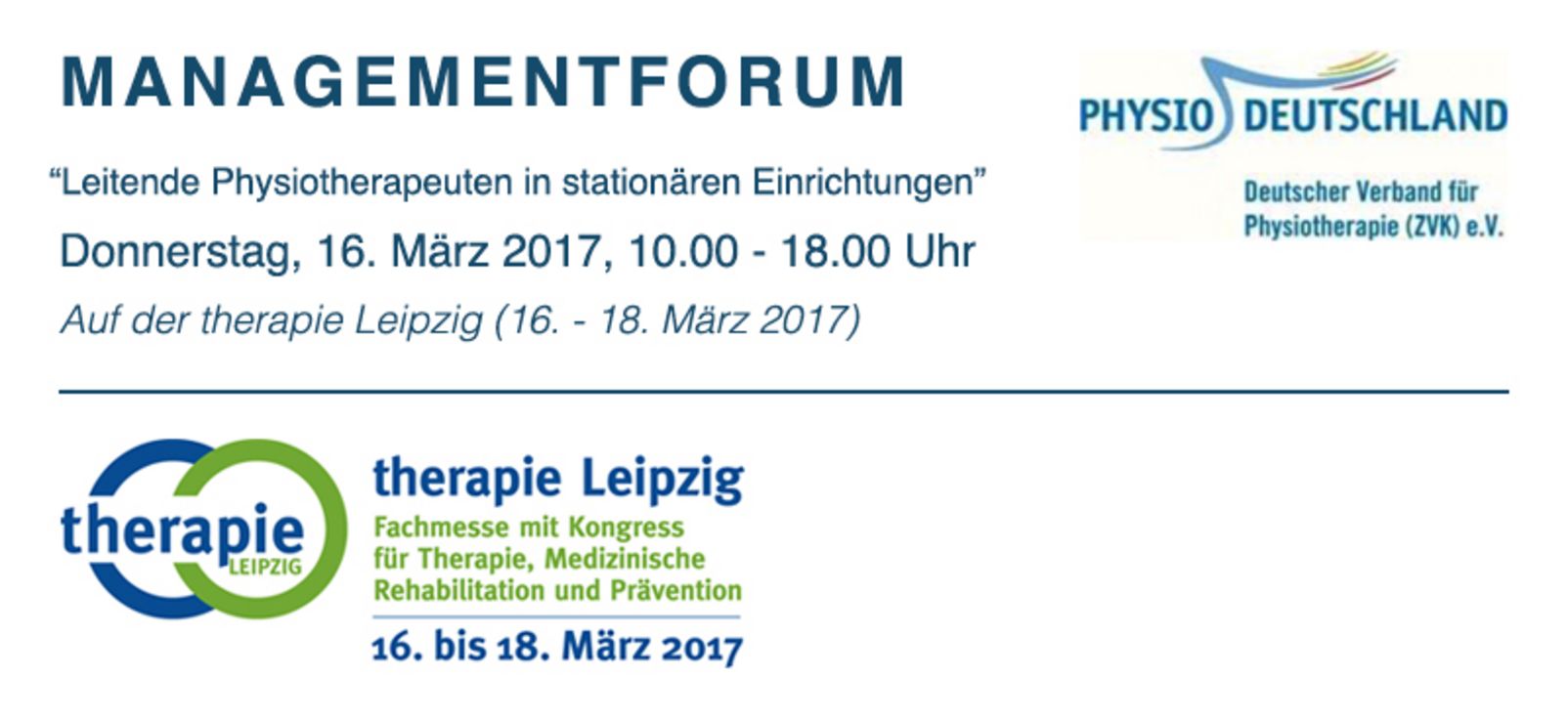 Managementforum Banner